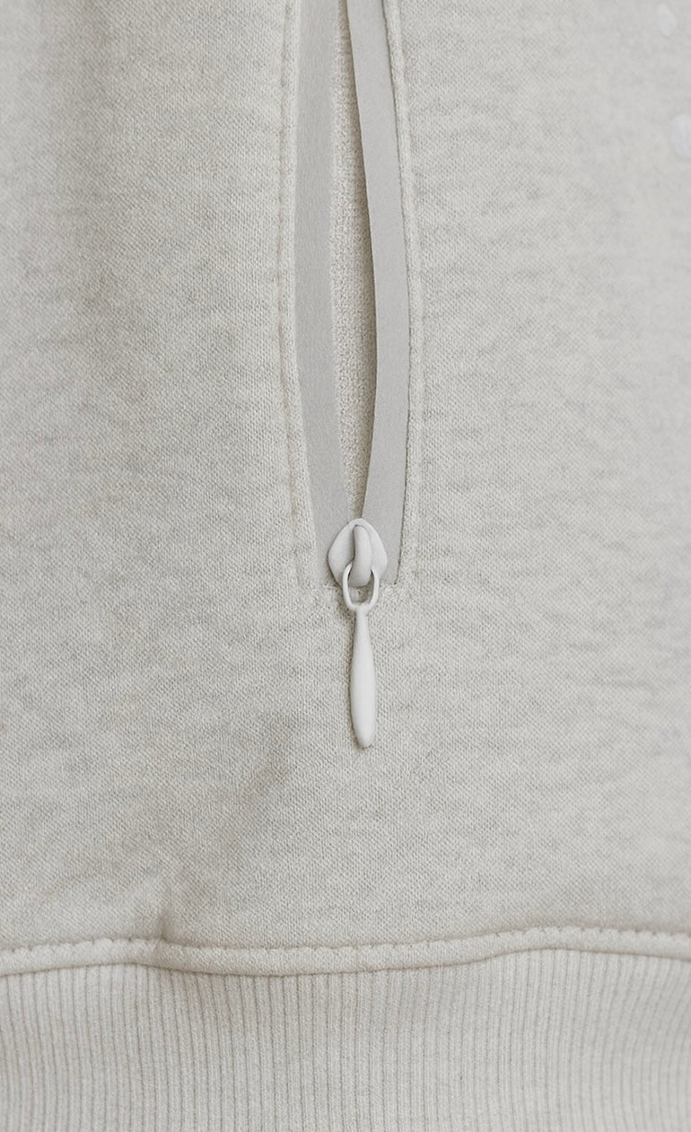 Grass Floral Supima Hoodie