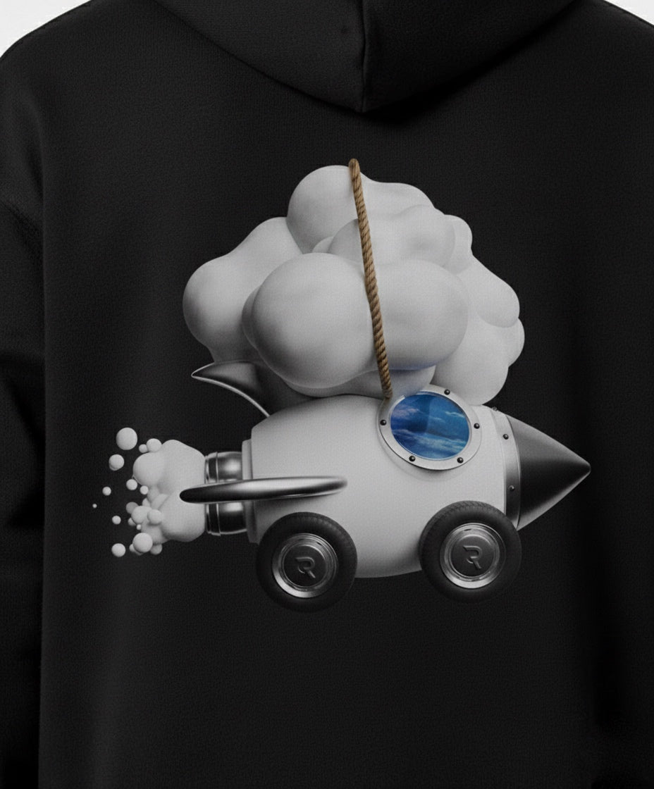 Rocket Launch Supima Hoodie