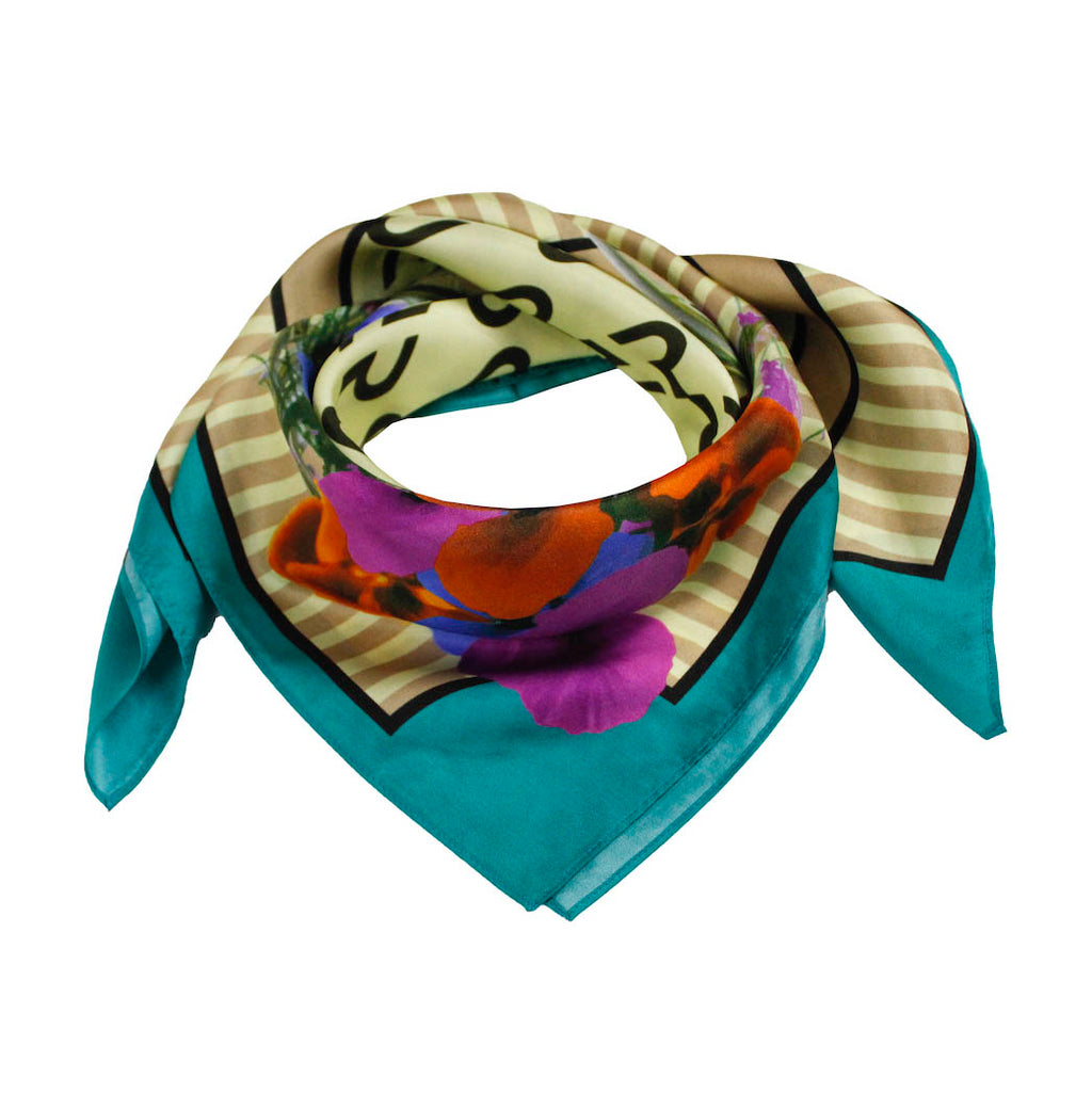 Silk Floret Ramaligram Scarf